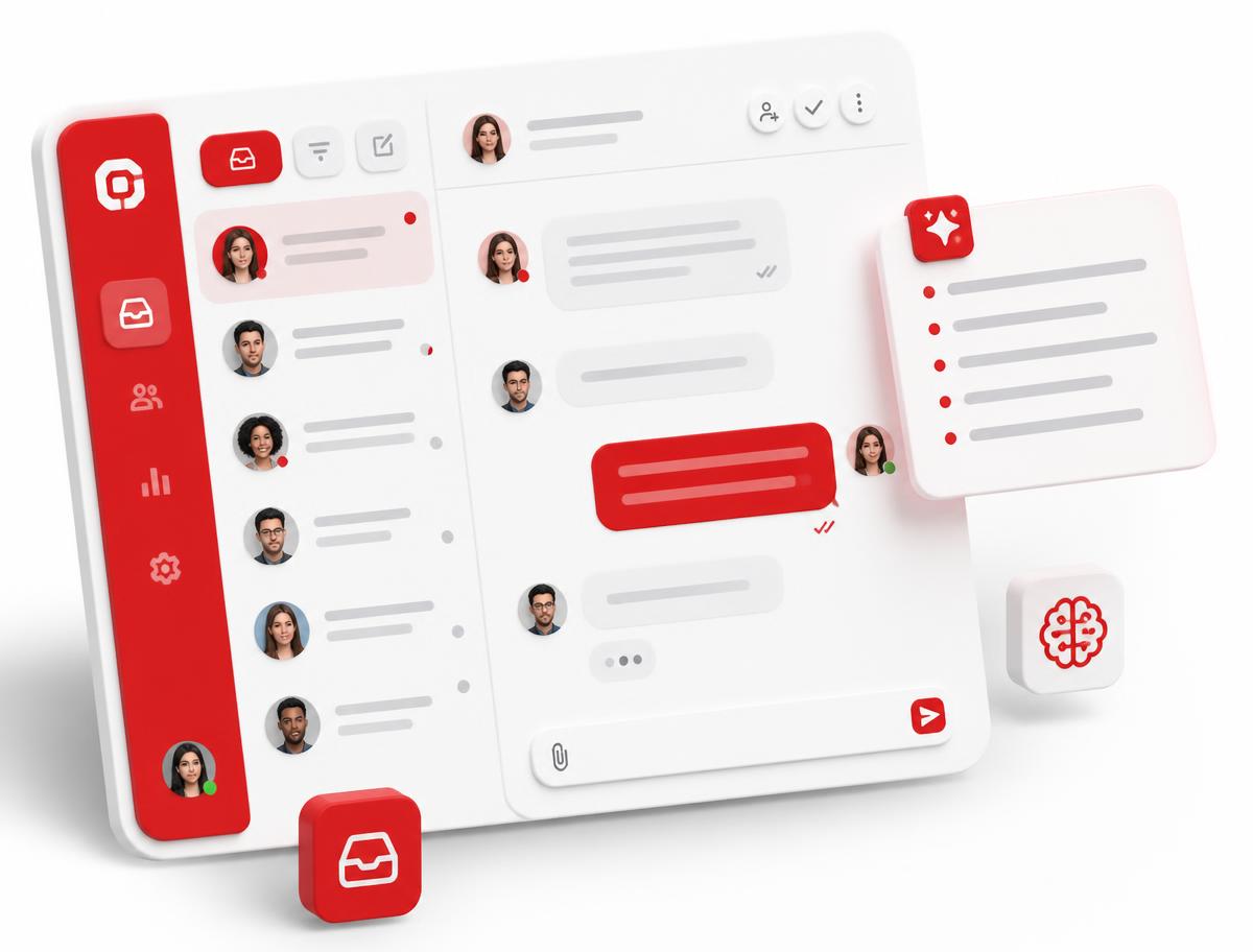 TopAds unified team inbox with AI summaries and delivery receipts